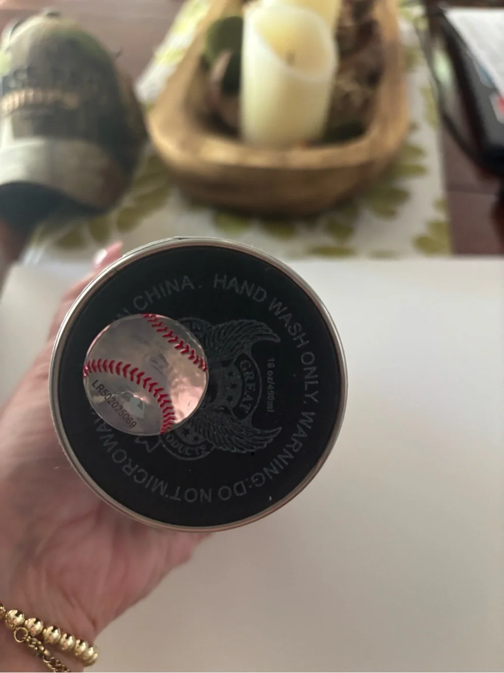 Stainless Travel Tumbler - Navy & Red Washington Nationals nwt